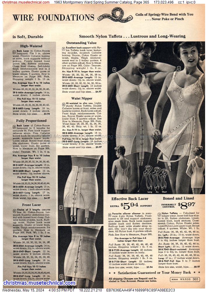 1963 Montgomery Ward Spring Summer Catalog, Page 365