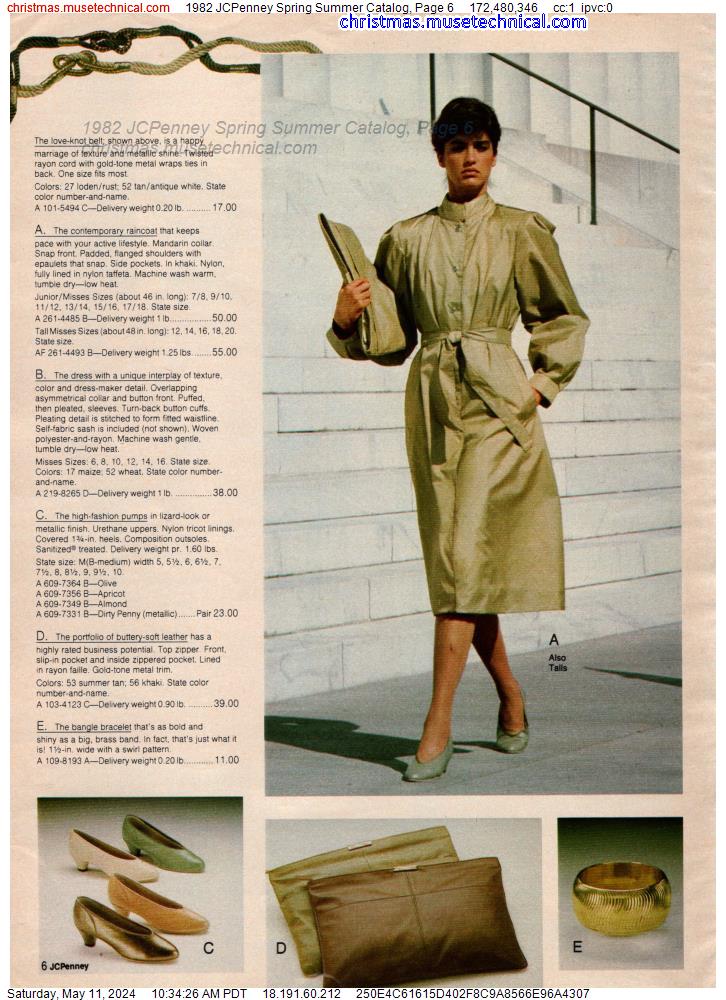 1982 JCPenney Spring Summer Catalog, Page 6