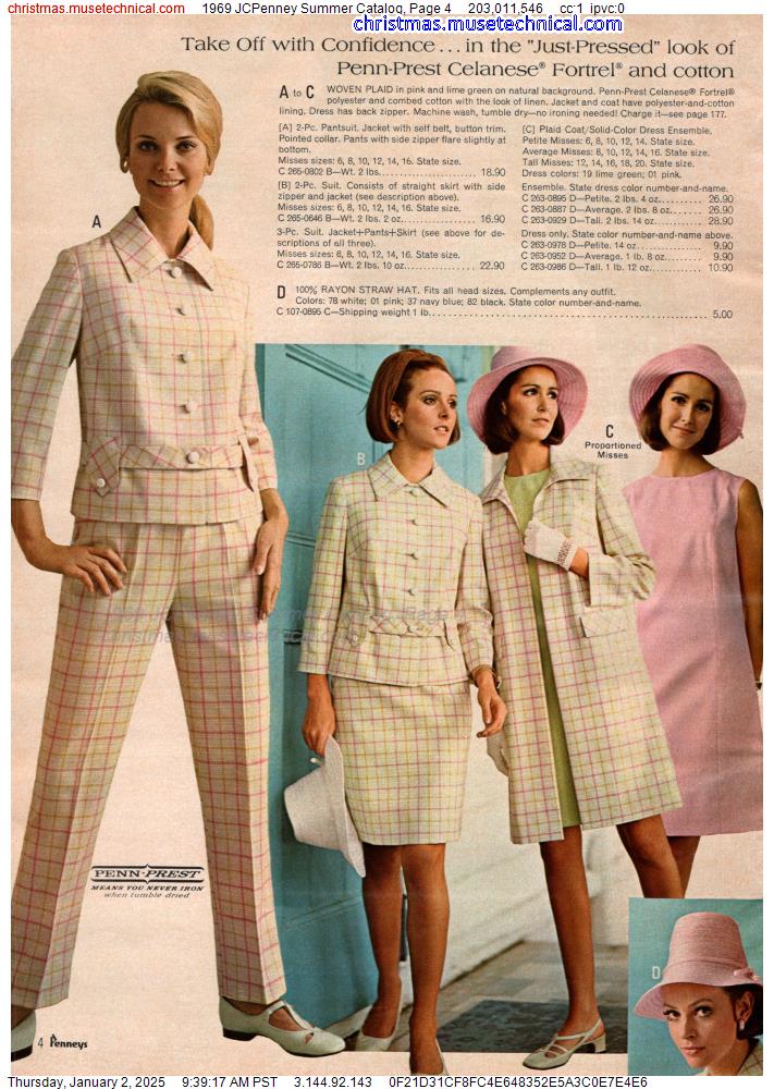 1969 JCPenney Summer Catalog, Page 4