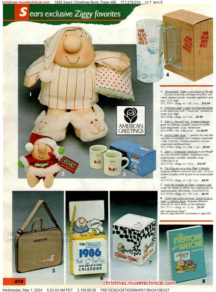 1985 Sears Christmas Book, Page 486