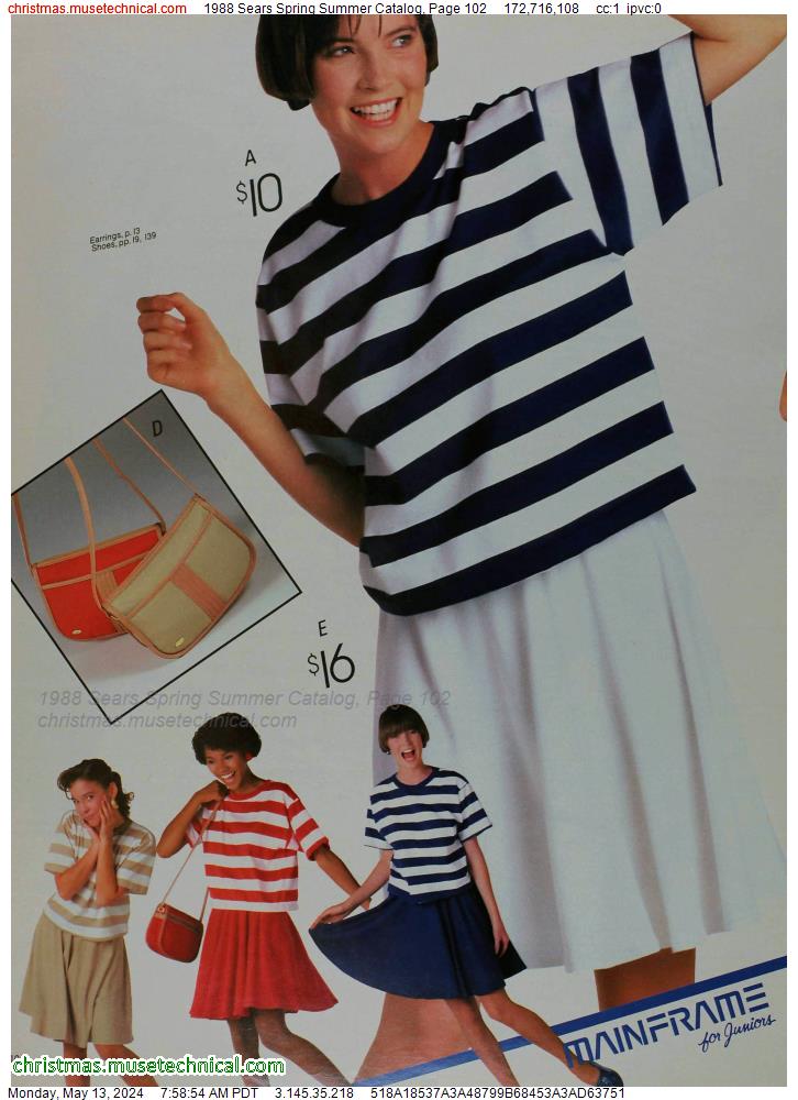 1988 Sears Spring Summer Catalog, Page 102