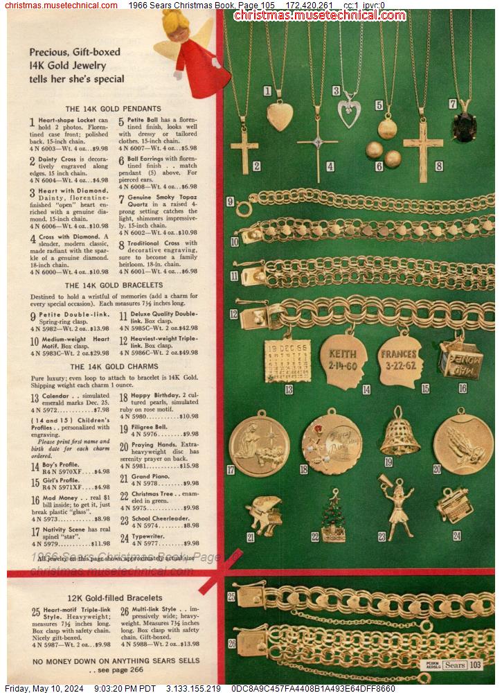 1966 Sears Christmas Book, Page 105