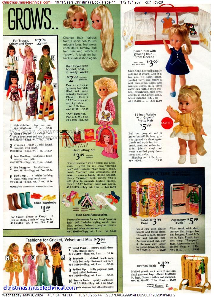 1971 Sears Christmas Book, Page 11