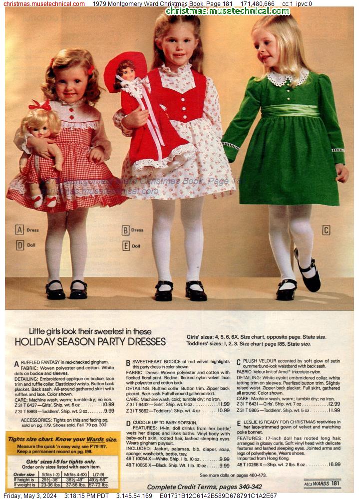 1979 Montgomery Ward Christmas Book, Page 181