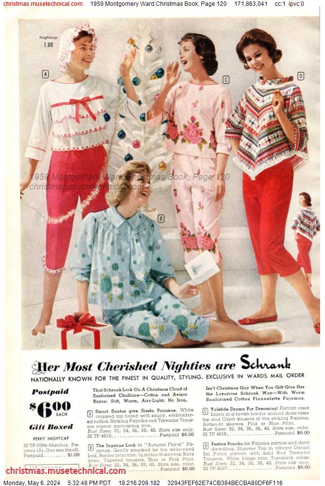 1959 Montgomery Ward Christmas Book, Page 120