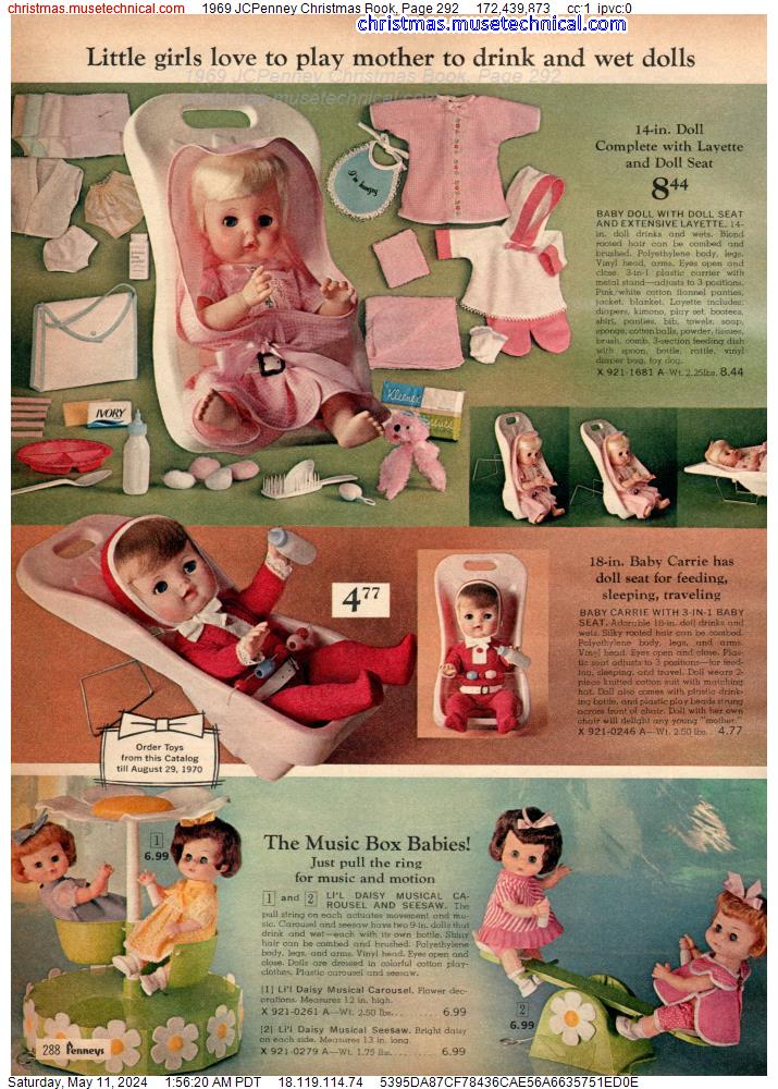 1969 JCPenney Christmas Book, Page 292