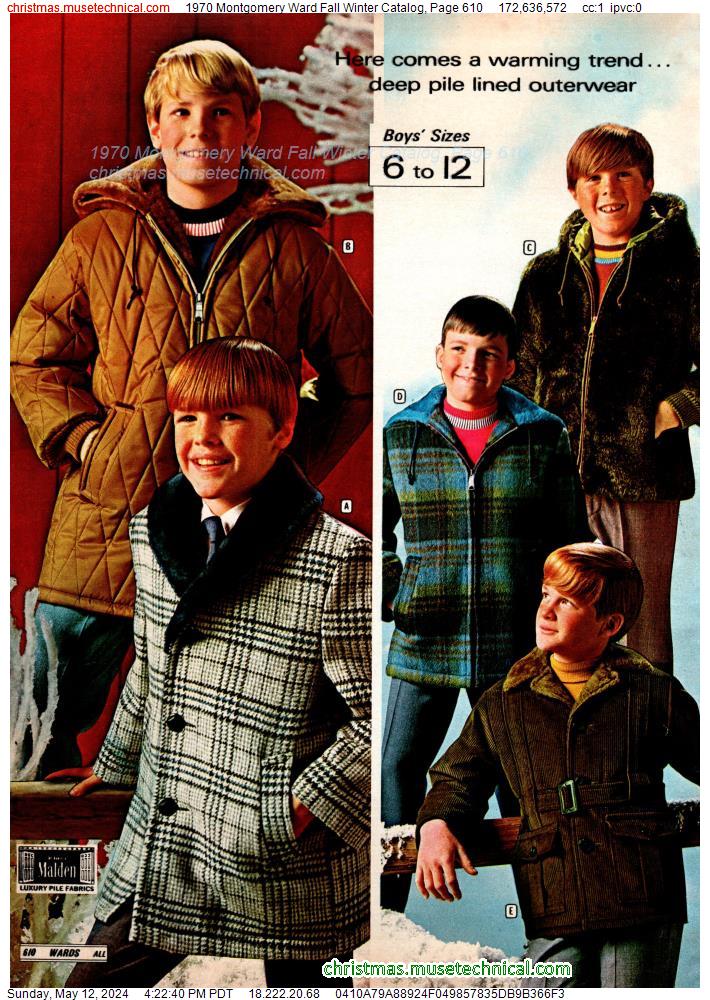1970 Montgomery Ward Fall Winter Catalog, Page 610 - Christmas Catalogs ...