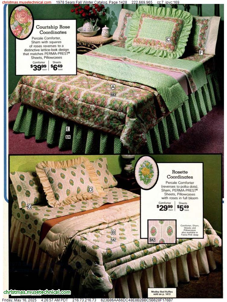 1978 Sears Fall Winter Catalog, Page 1428