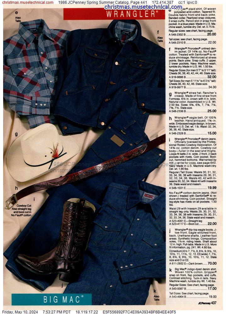 1986 JCPenney Spring Summer Catalog, Page 441