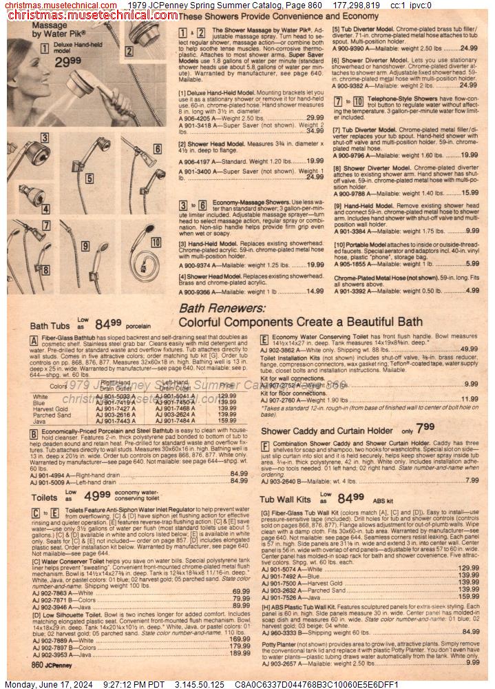 1979 JCPenney Spring Summer Catalog, Page 860