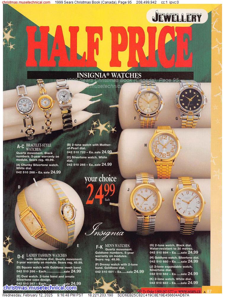 1999 Sears Christmas Book (Canada), Page 95