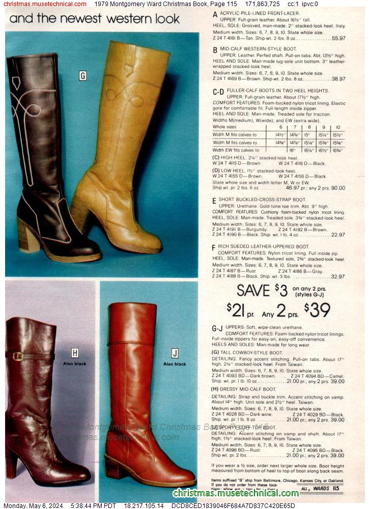 1979 Montgomery Ward Christmas Book, Page 115