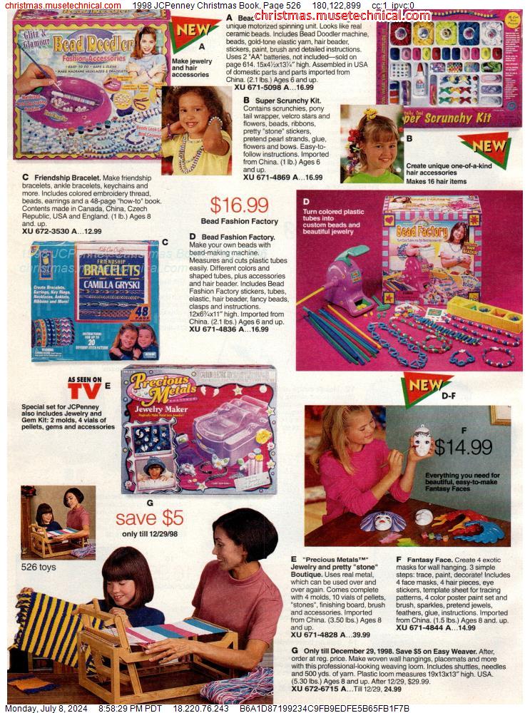 1998 JCPenney Christmas Book, Page 526