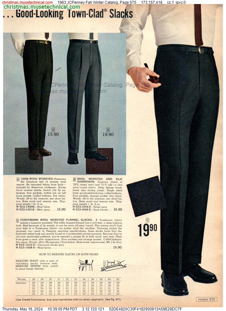 1963 JCPenney Fall Winter Catalog, Page 575