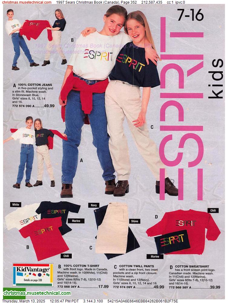 1997 Sears Christmas Book (Canada), Page 352