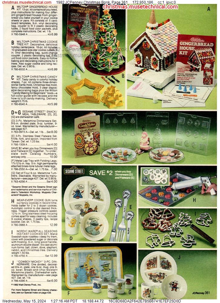 1982 JCPenney Christmas Book, Page 361