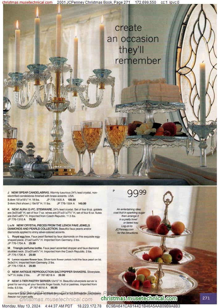 2001 JCPenney Christmas Book, Page 271