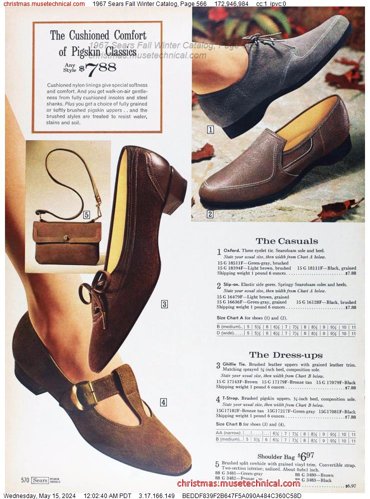 1967 Sears Fall Winter Catalog, Page 566
