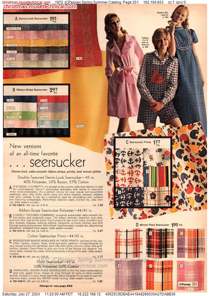 1972 JCPenney Spring Summer Catalog, Page 251