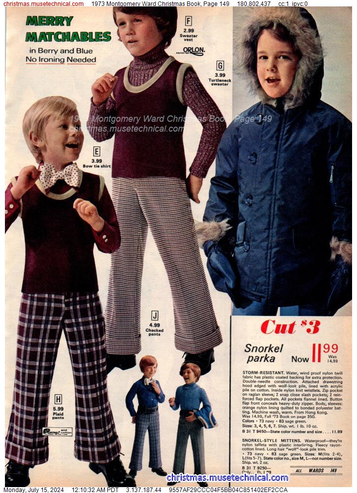 1973 Montgomery Ward Christmas Book, Page 149