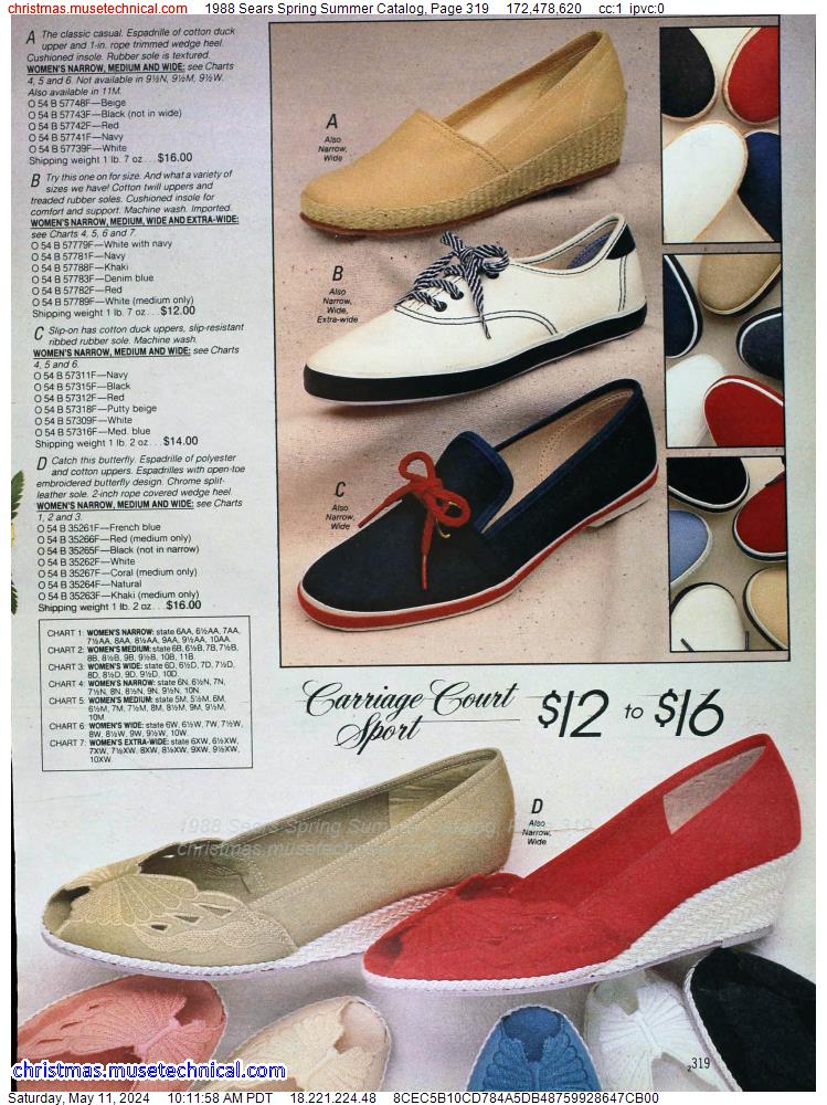1988 Sears Spring Summer Catalog, Page 319