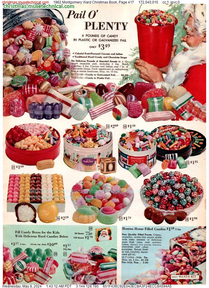 1962 Montgomery Ward Christmas Book, Page 417