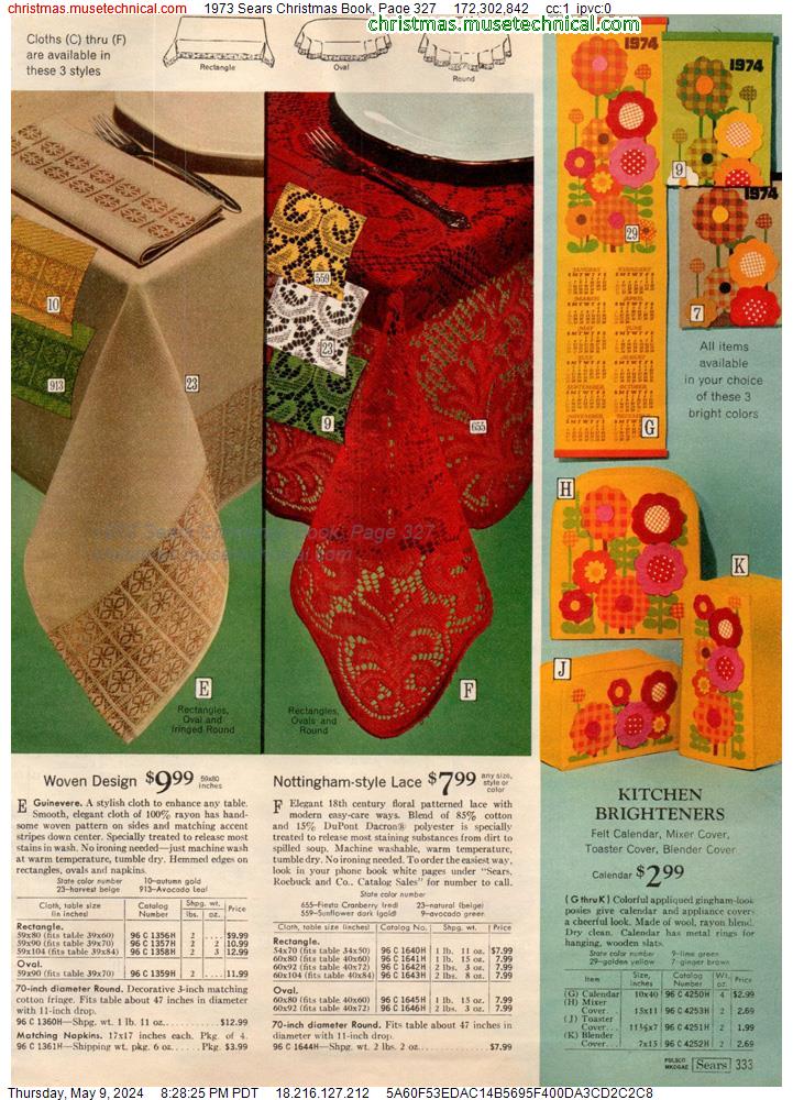 1973 Sears Christmas Book, Page 327