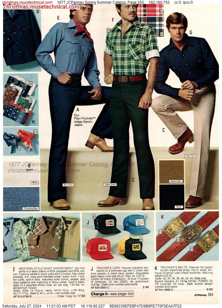 1977 JCPenney Spring Summer Catalog, Page 353