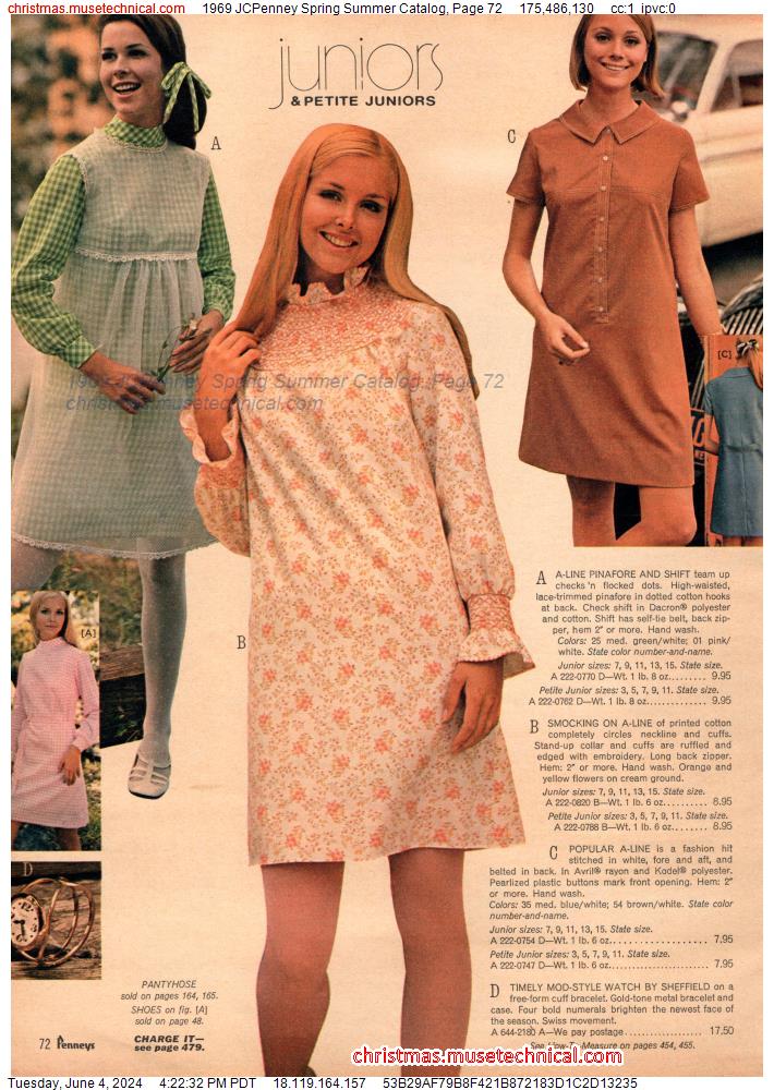 1969 JCPenney Spring Summer Catalog, Page 72