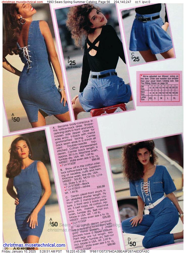 1993 Sears Spring Summer Catalog, Page 56