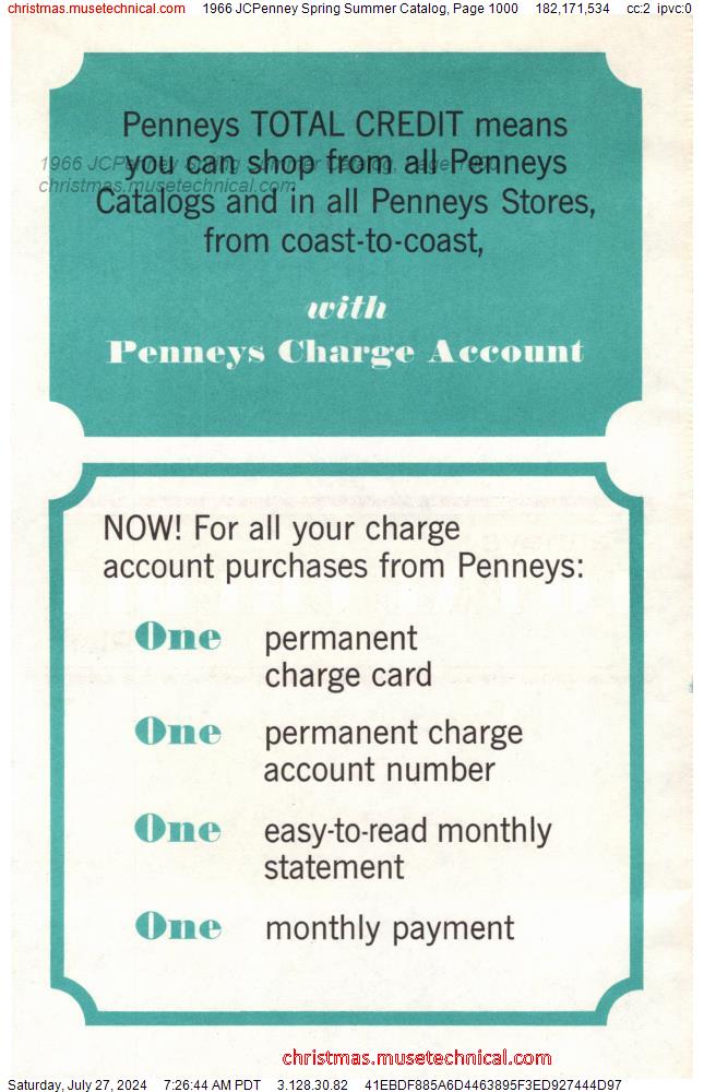 1966 JCPenney Spring Summer Catalog, Page 1000