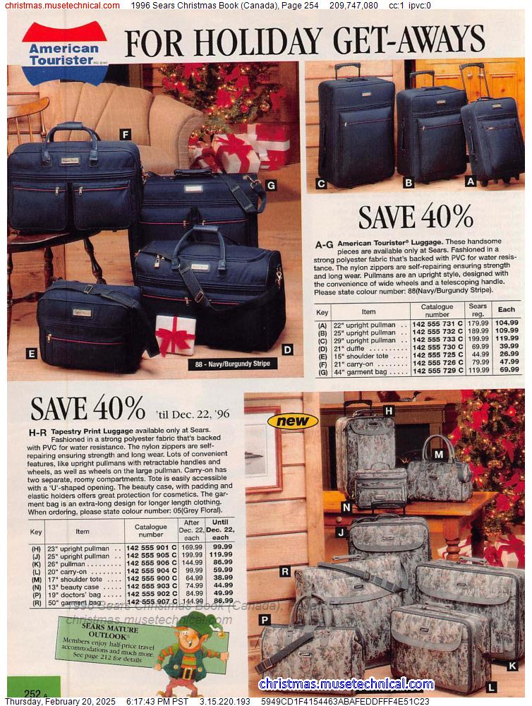 1996 Sears Christmas Book (Canada), Page 254