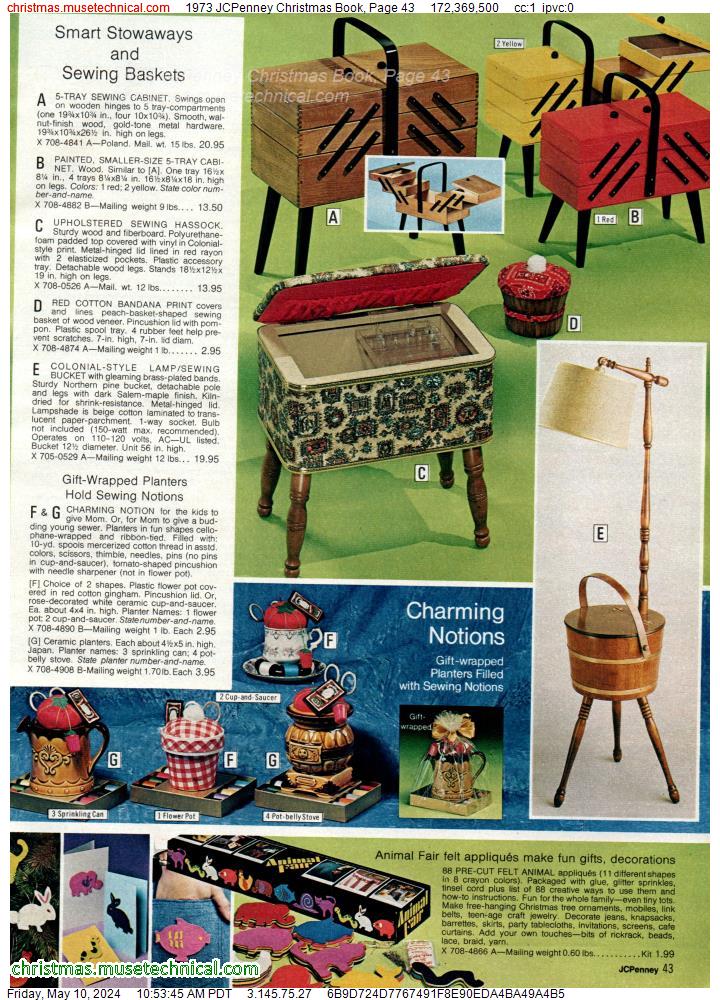 1973 JCPenney Christmas Book, Page 43