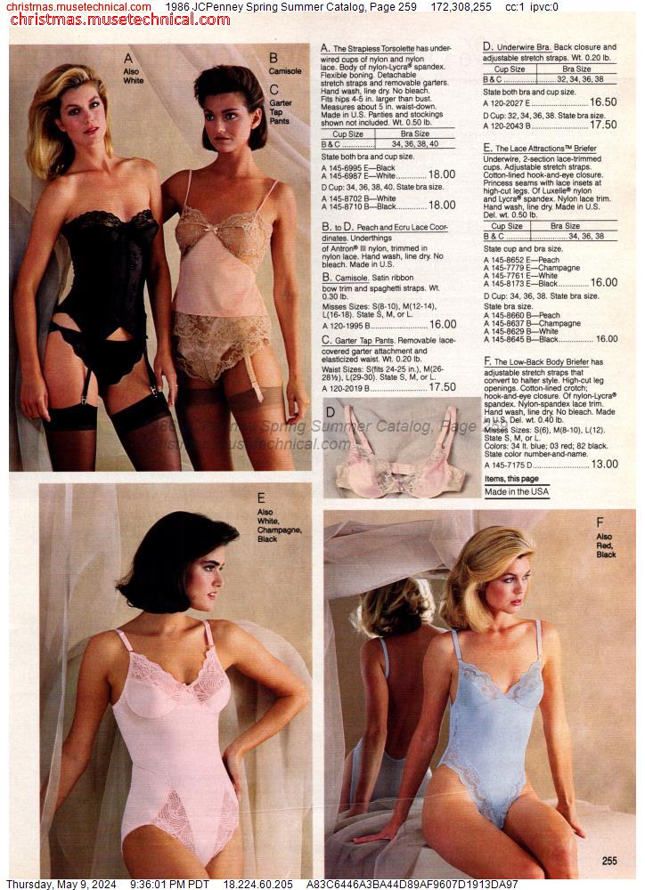 1986 JCPenney Spring Summer Catalog, Page 259