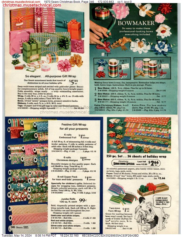 1970 Sears Christmas Book, Page 346