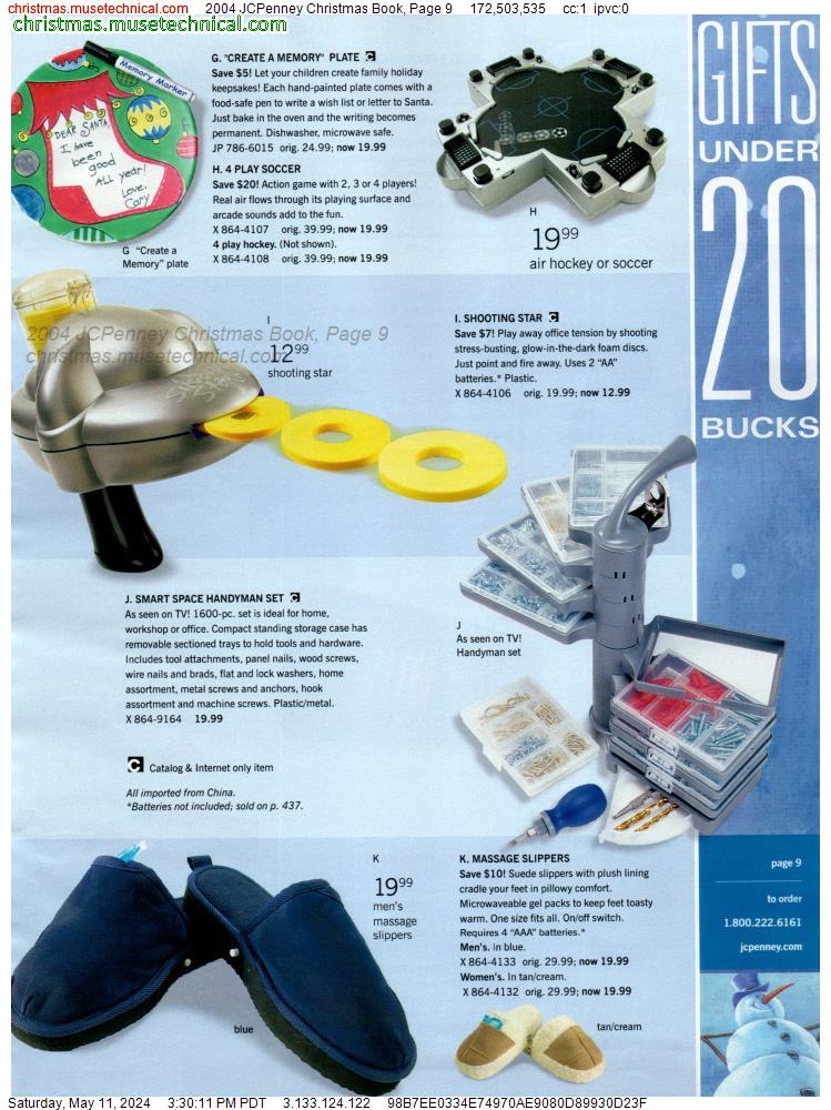 2004 JCPenney Christmas Book, Page 9