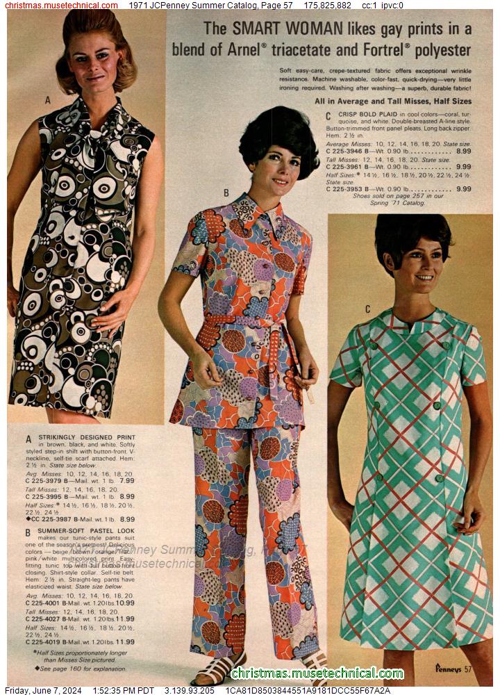 1971 JCPenney Summer Catalog, Page 57