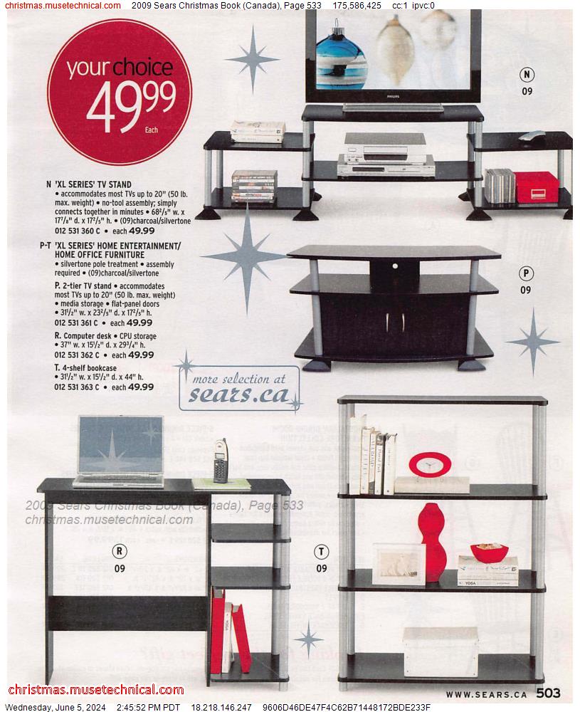 2009 Sears Christmas Book (Canada), Page 533