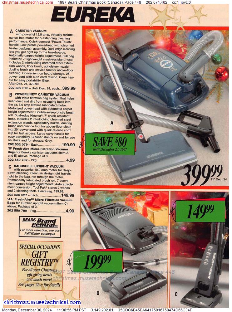 1997 Sears Christmas Book (Canada), Page 448