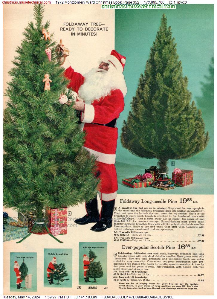 1972 Montgomery Ward Christmas Book, Page 352