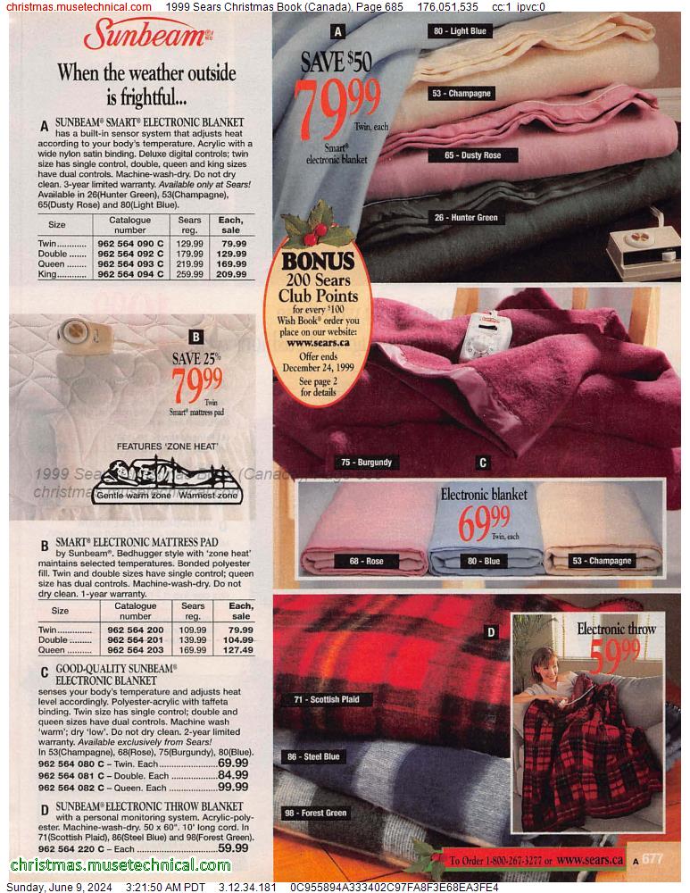1999 Sears Christmas Book (Canada), Page 685