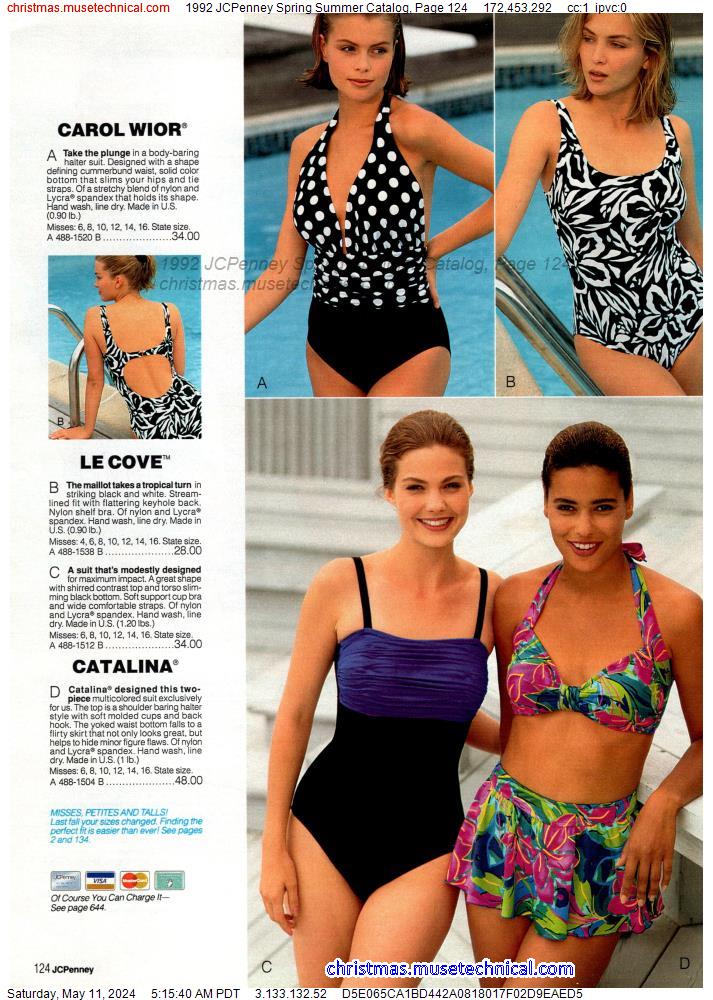 1992 JCPenney Spring Summer Catalog, Page 124