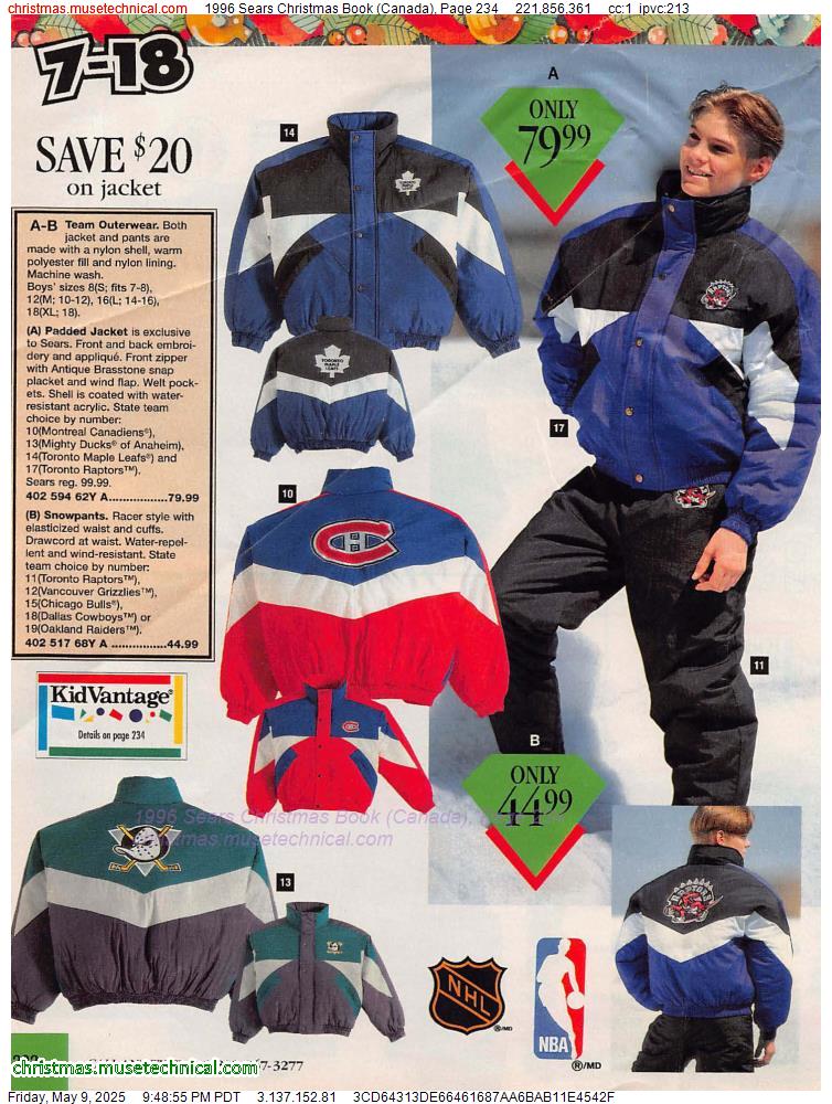 1996 Sears Christmas Book (Canada), Page 234