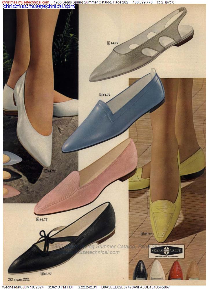 1965 Sears Spring Summer Catalog, Page 282