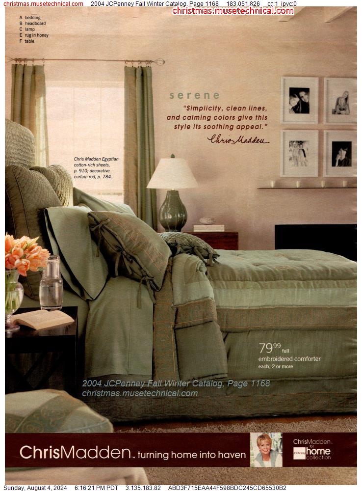 2004 JCPenney Fall Winter Catalog, Page 1168