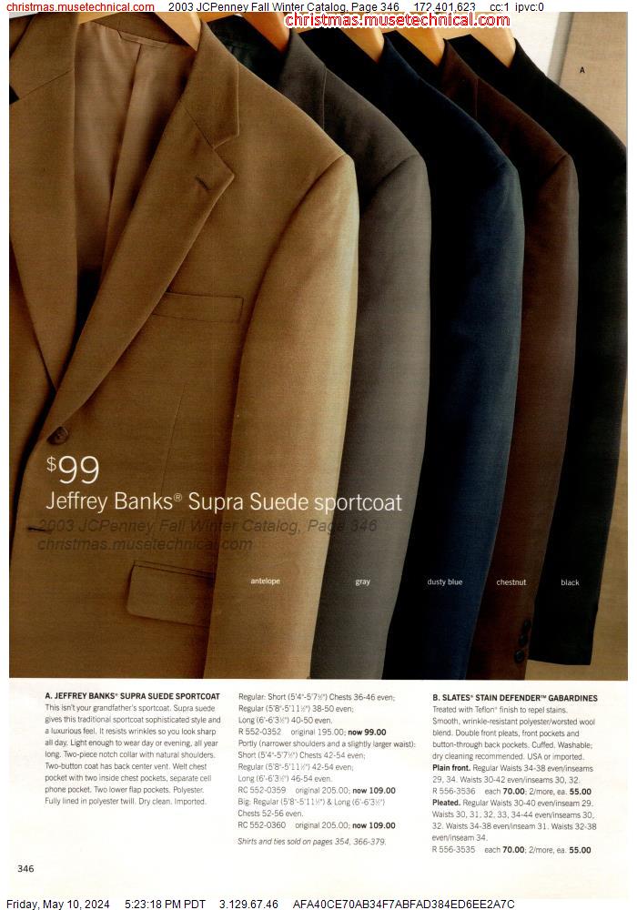 2003 JCPenney Fall Winter Catalog, Page 346
