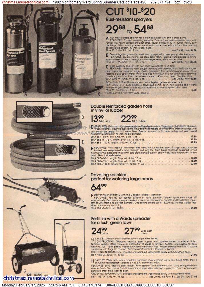 1982 Montgomery Ward Spring Summer Catalog, Page 428