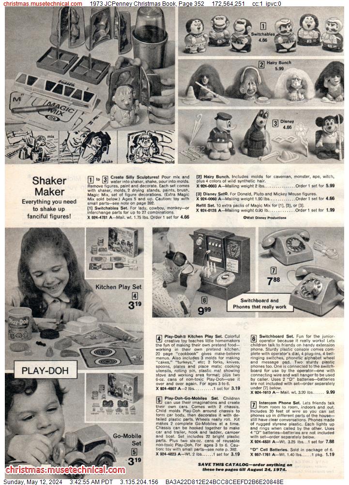 1973 JCPenney Christmas Book, Page 352