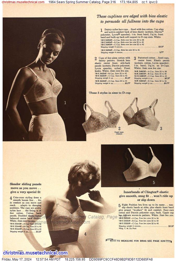 1964 Sears Spring Summer Catalog, Page 316