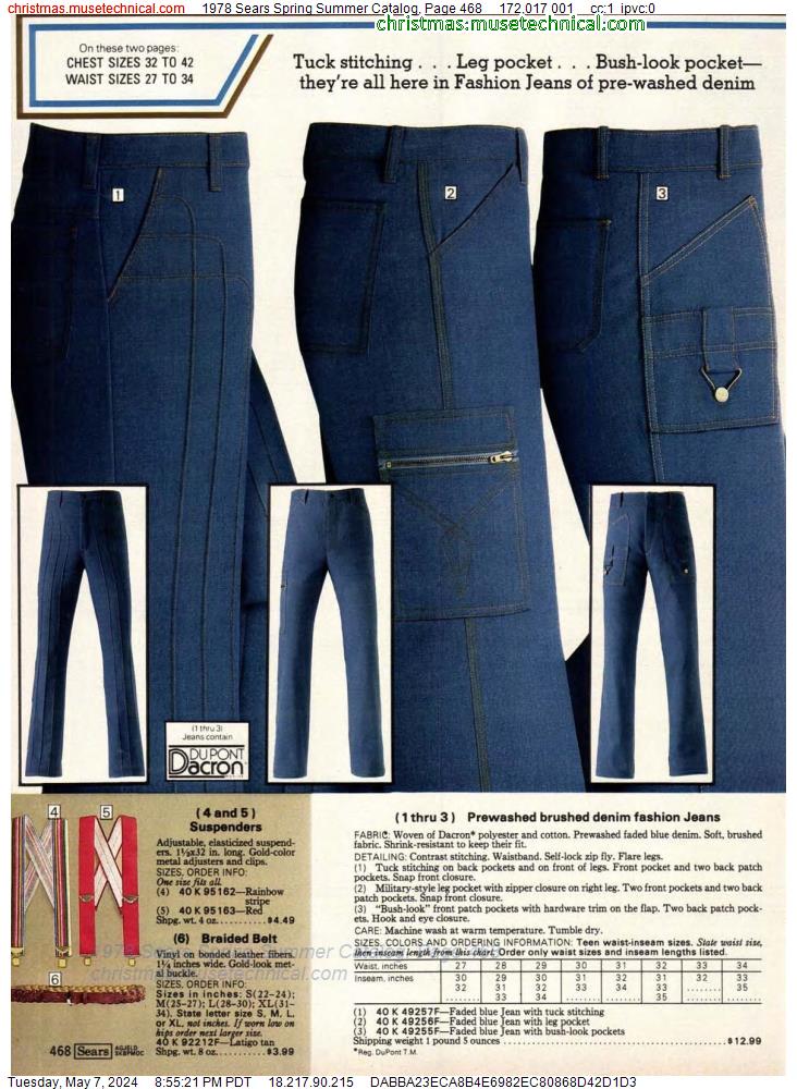 1978 Sears Spring Summer Catalog, Page 468